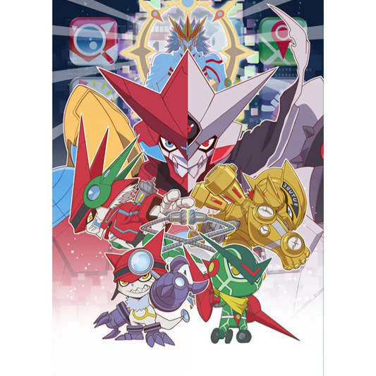 Digimon TCG: 5th Anniversart Sleeves V2