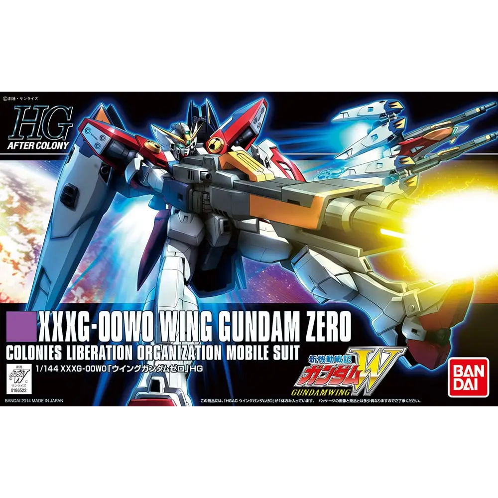 Gunpla Model Kit: 1/144 HGAC WING GUNDAM ZERO