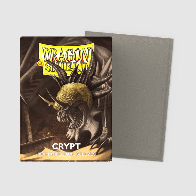 Dragon Shield - Dual Matte Standard Size Sleeves 100pk - Crypt Neonen