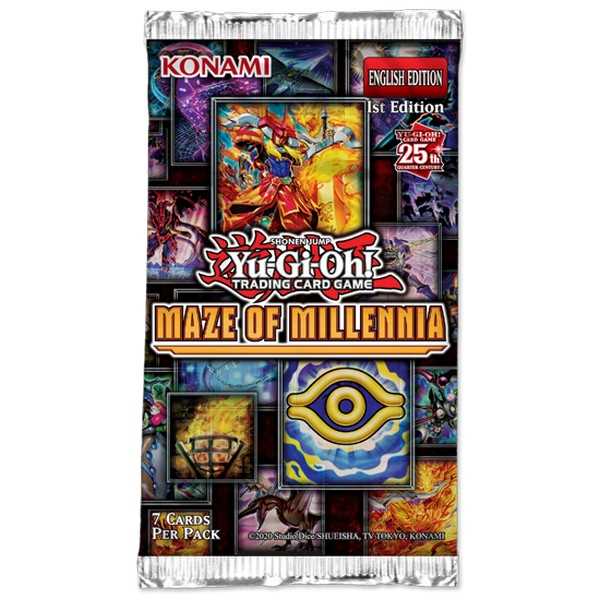 YuGiOh TCG: Maze of Millennia Booster Pack Puca Puca Games YuGiOh TCG: Maze of Millennia Booster Pack Puca Puca Games