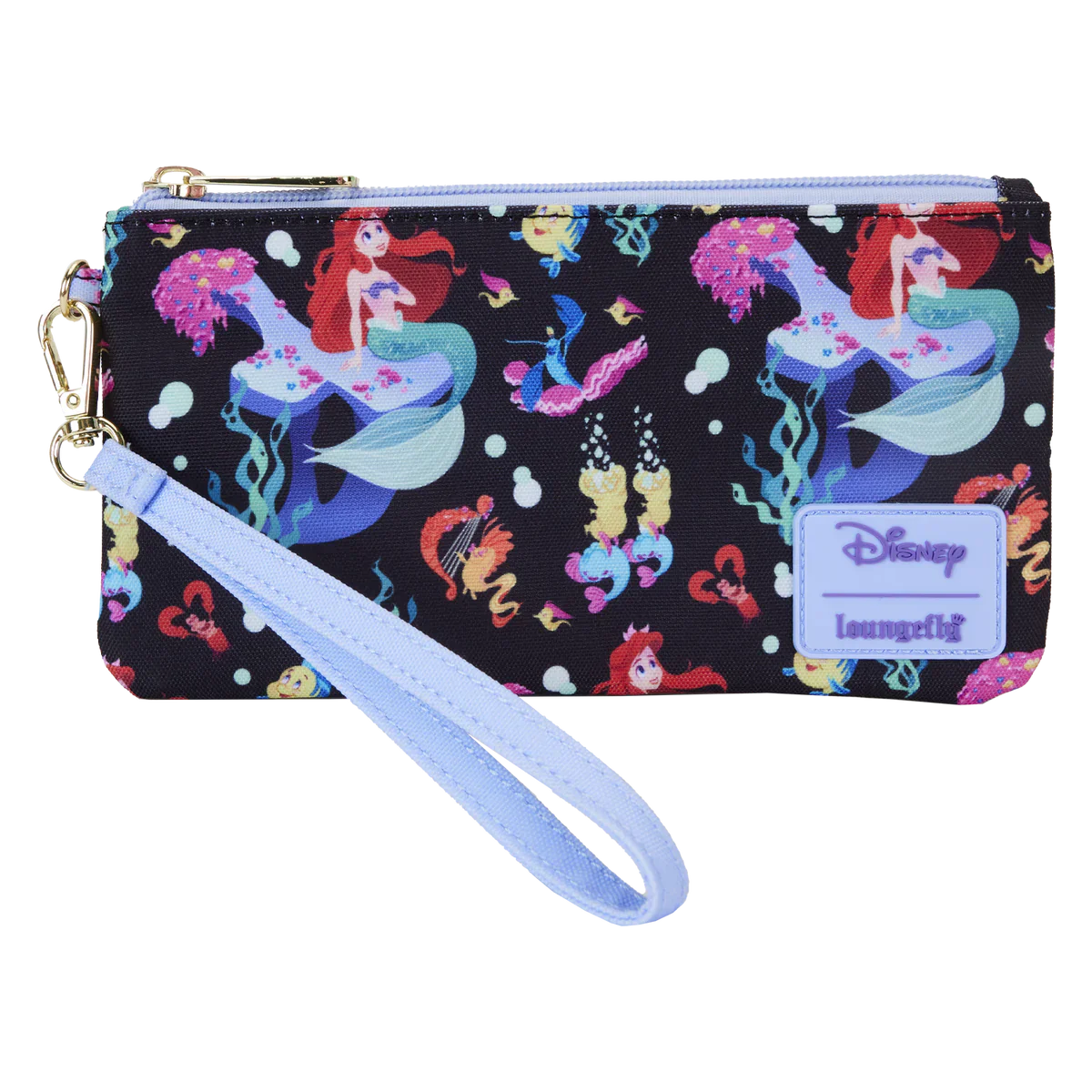 Loungefly Disney 35th Anniversary Life is the Bubbles Nylon Wristlet Wallet