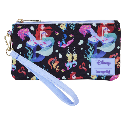 Loungefly Disney 35th Anniversary Life is the Bubbles Nylon Wristlet Wallet