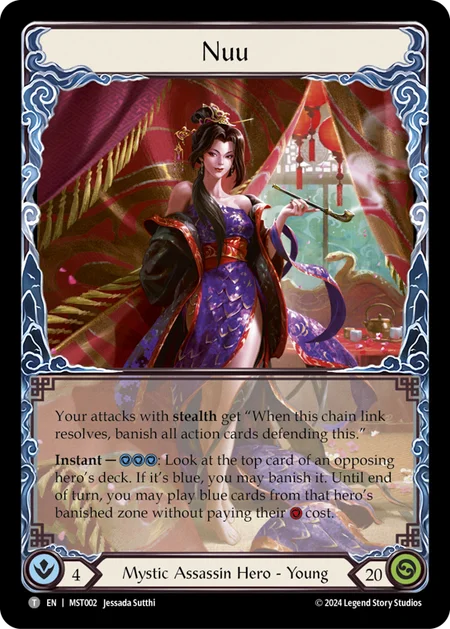 (002/237) Flesh & Blood TCG Part the Mistveil Single: Nuu (Regular) Token