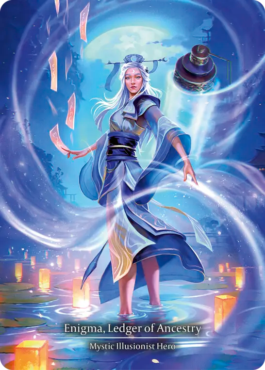 (025/237) Flesh & Blood TCG Part the Mistveil Single: Enigma, Ledger of Ancestry (Marvel) Marvel