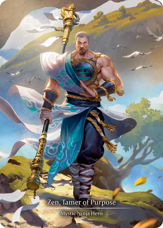 (046/237) Flesh & Blood TCG Part the Mistveil Single: Zen, Tamer of Purpose (Marvel) Marvel