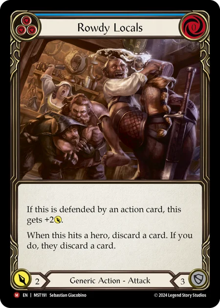 flesh and blood mistveil cards 191/237) Flesh & Blood TCG Part the Mistveil Single: Rowdy Locals (Ra – Puca Puca Games
