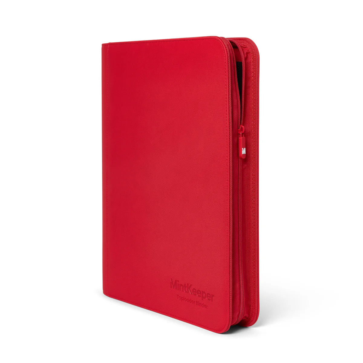 MintKeeper - 252 Toploader Binder - 9 Pocket - Red