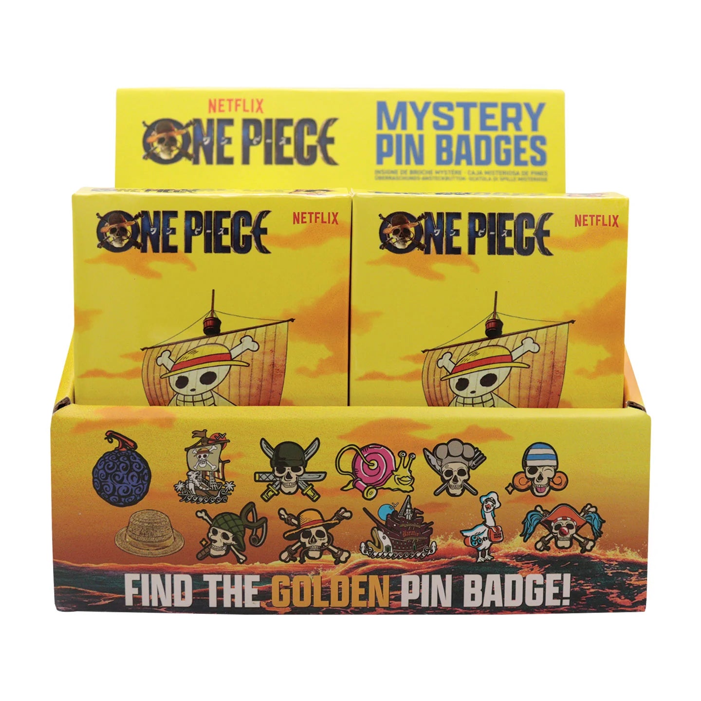 Netflix One Piece: Mystery Pin Badges