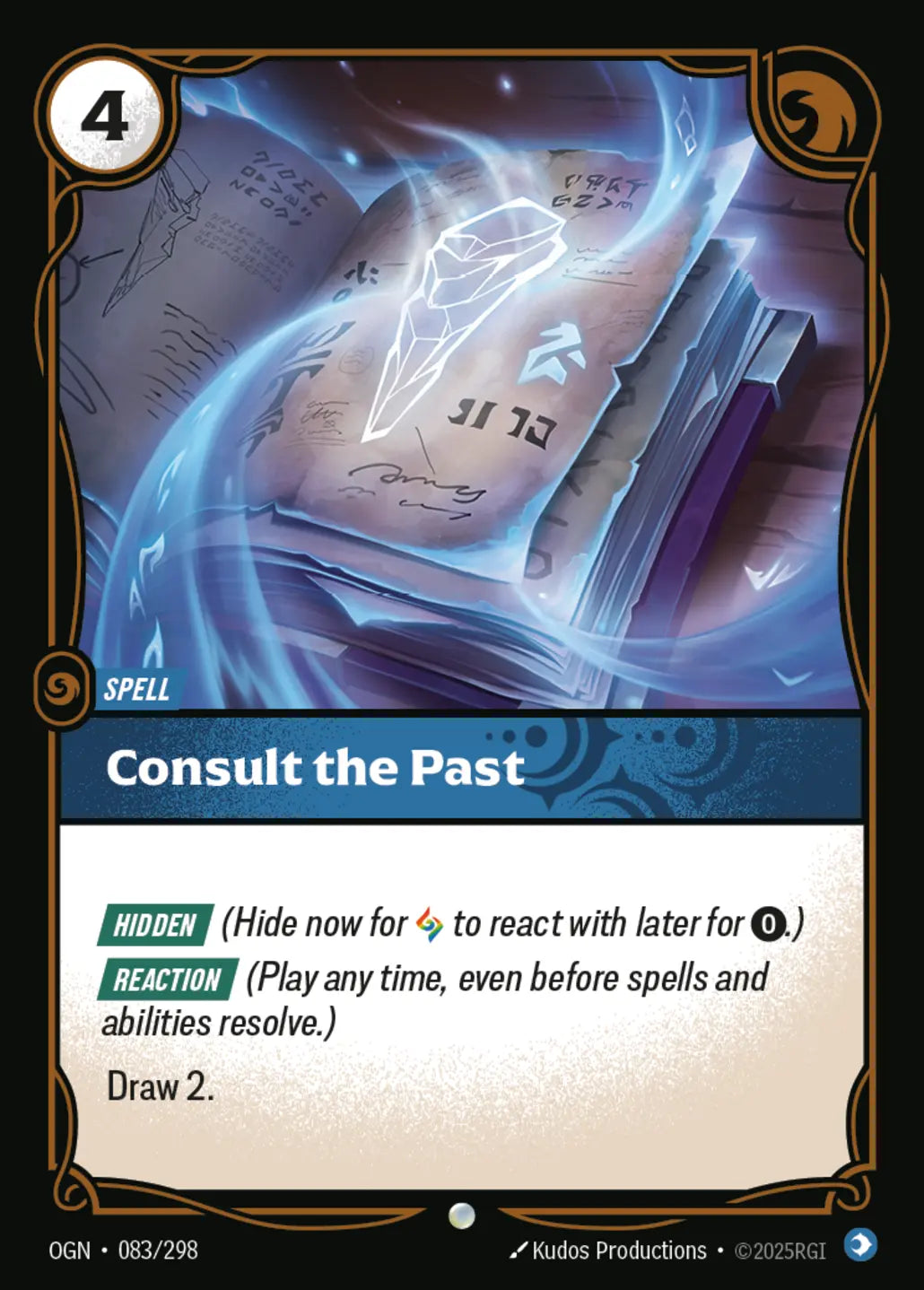 (083/298) Riftbound TCG Origins Single: Consult the Past Holo Common