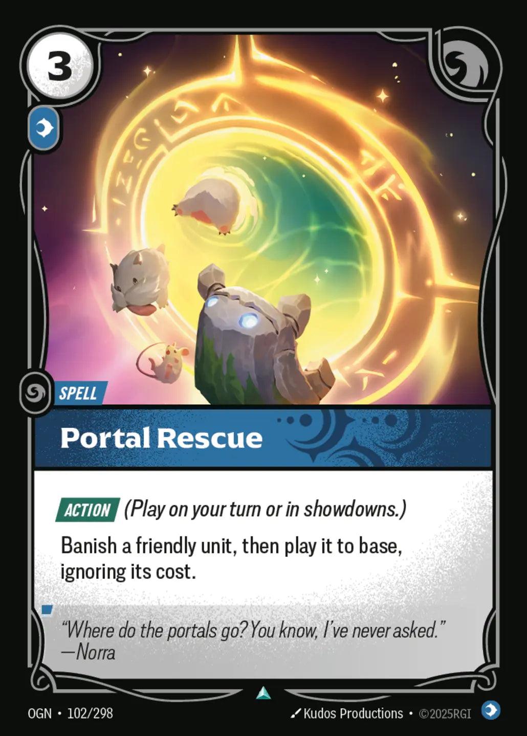 (102/298) Riftbound TCG Origins Single: Portal Rescue Uncommon