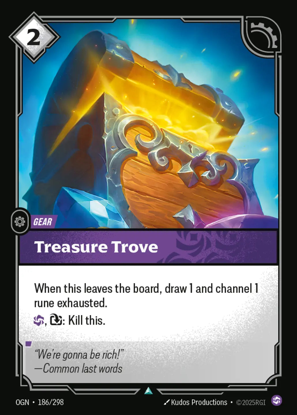 (186/298) Riftbound TCG Origins Single: Treasure Trove Uncommon