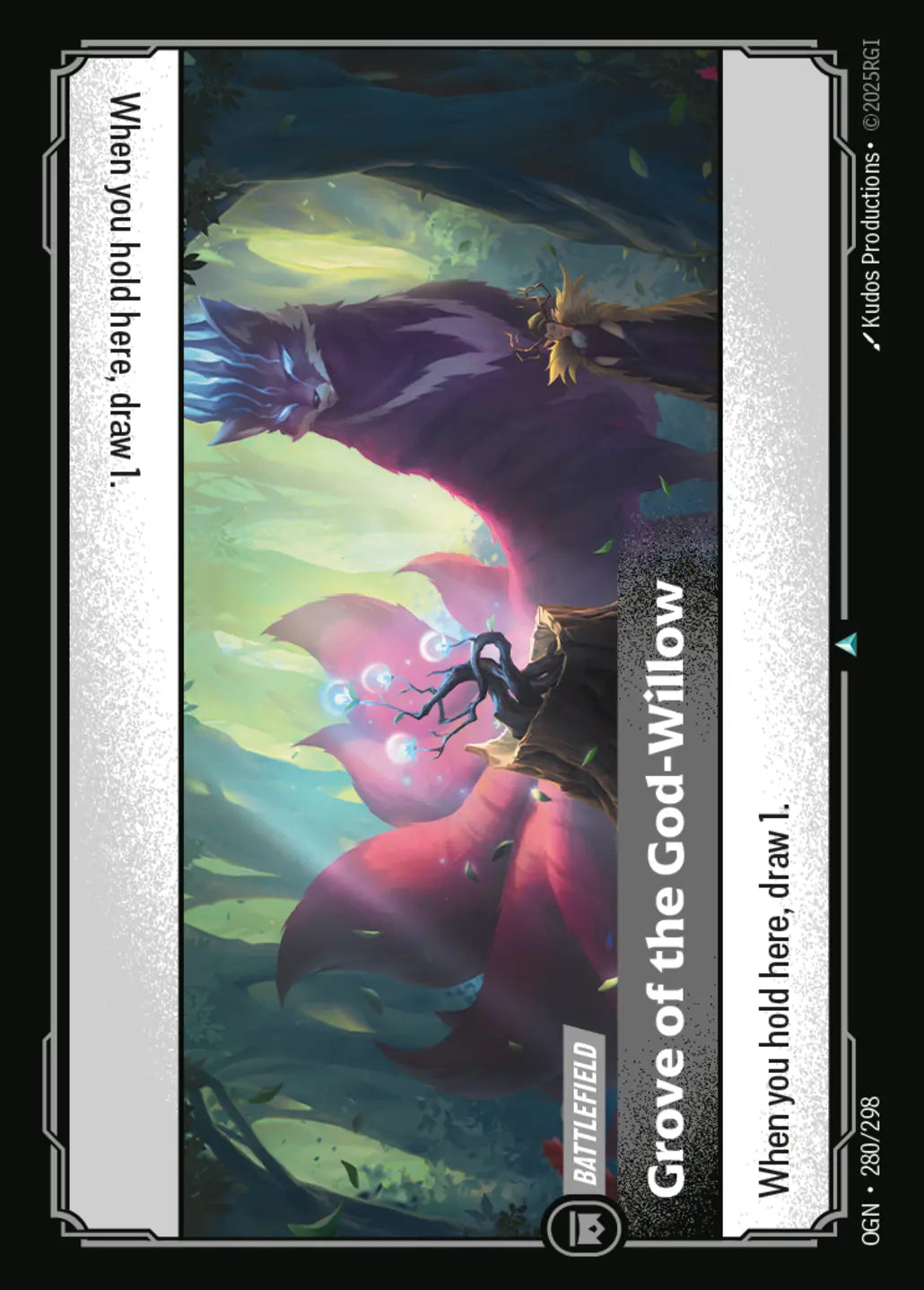 (280/298) Riftbound TCG Origins Single: Grove of the God-Willow Uncommon