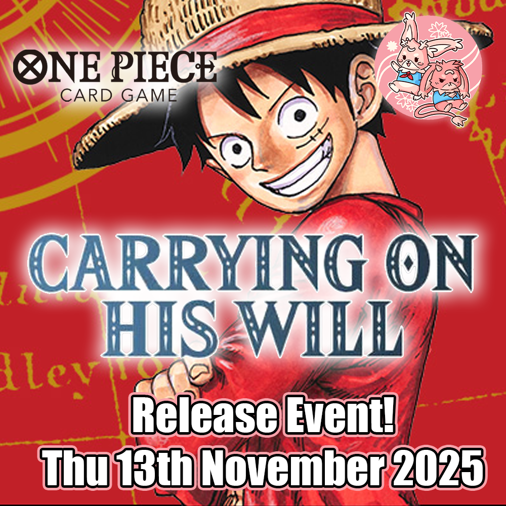 One Piece: OP13 Carrying On His Will Release Event - Thursday 13th November 2025