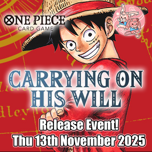 One Piece: OP13 Carrying On His Will Release Event - Thursday 13th November 2025