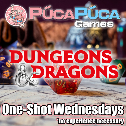 Dungeons & Dragons: One Shot Wednesdays! - Wednesday 19th of November 2025 - 6-10PM