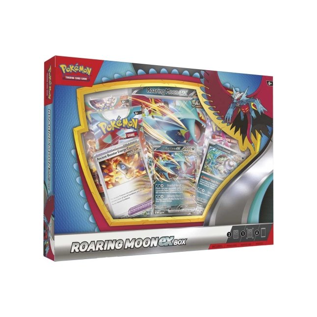 Pokemon TCG: Roaring Moon ex Box