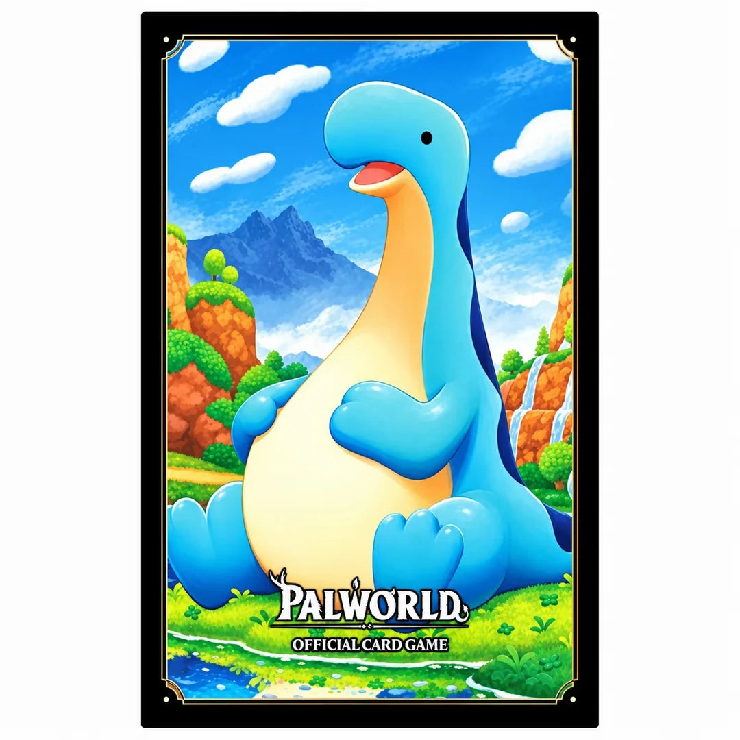 Palworld OFFICIAL CARD GAME - Card Sleeves Vol.1 Relaxaurus Hungry Gunner