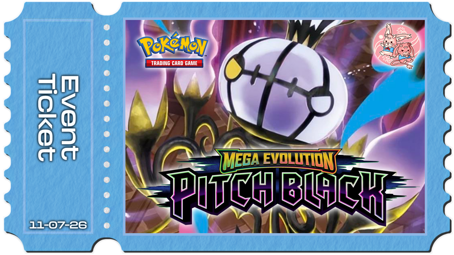 Pokemon TCG: Pitch Black PreRelease 2 - Sat 11th July