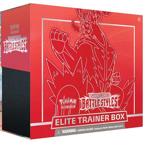 Pokemon TCG: Battle Styles Elite Trainer Box Red
