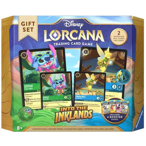 Disney Lorcana Trading Card Game - Into the Inklands Gift Set 3 Puca Puca Games Disney Lorcana Trading Card Game - Into the Inklands Gift Set 3 Puca Puca Games