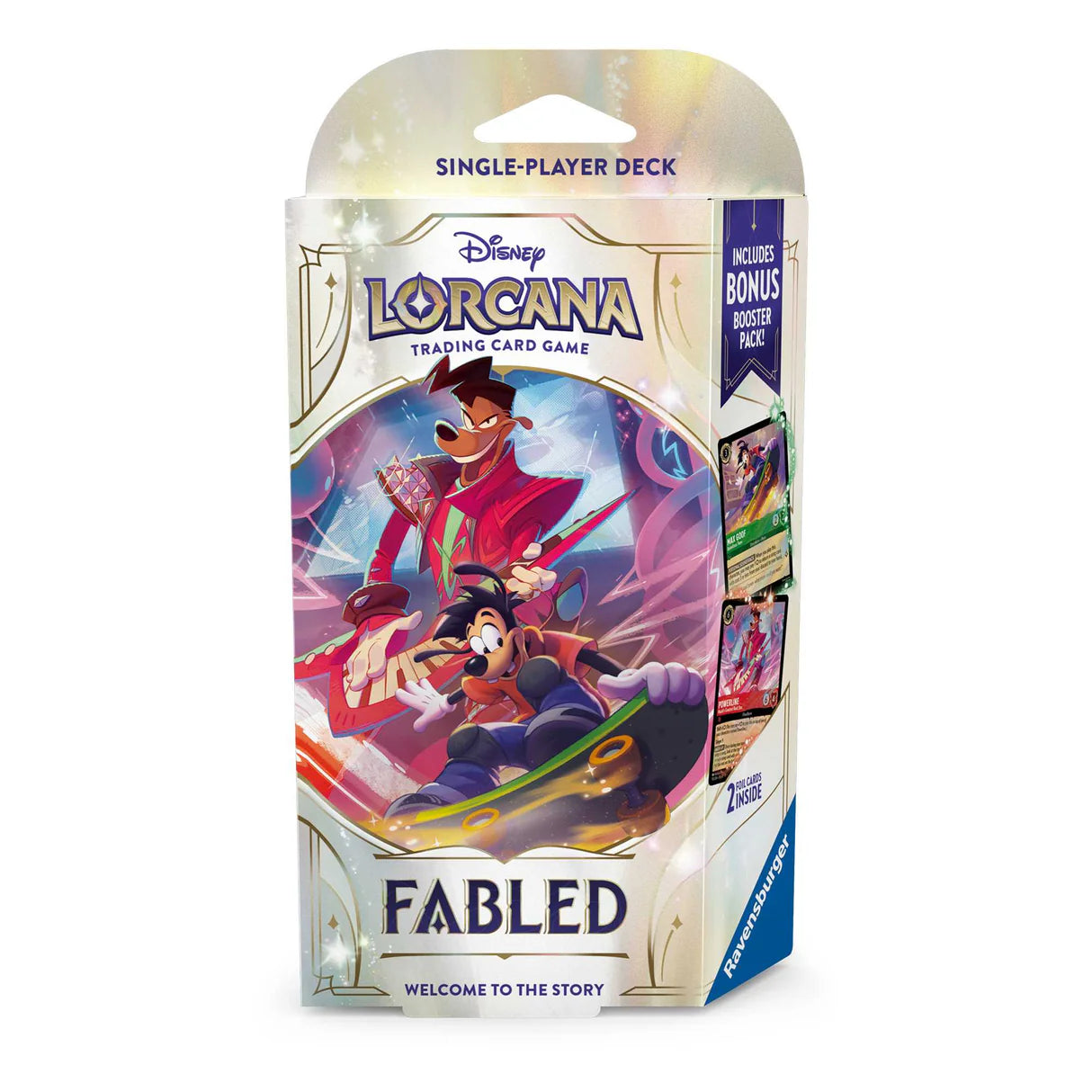 Disney Lorcana TCG: Set 9 Fabled - Starter Deck - Max Goof & Powerline