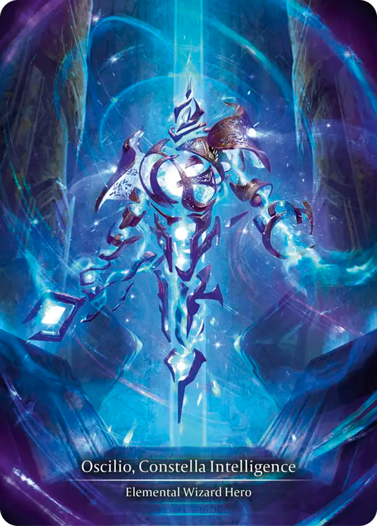 (ROS019) Flesh & Blood TCG Rosetta Single: Oscilio, Constella Intelligence (Marvel) Marvel