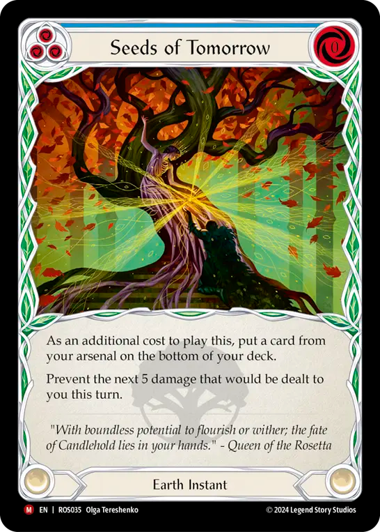 (ROS035) Flesh & Blood TCG Rosetta Single: Seeds of Tomorrow (Regular) Majestic