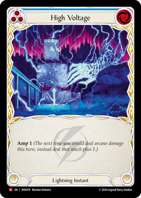 (ROS078) Flesh & Blood TCG Rosetta Single: High Voltage (Regular) Majestic