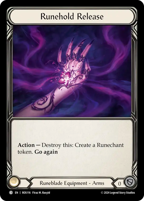 (ROS116) Flesh & Blood TCG Rosetta Single: Runehold Release (Regular) Common