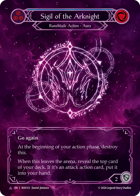 (ROS133) Flesh & Blood TCG Rosetta Single: Sigil of the Arknight (Marvel) Marvel