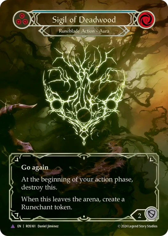 (ROS161) Flesh & Blood TCG Rosetta Single: Sigil of Deadwood (Marvel) Marvel