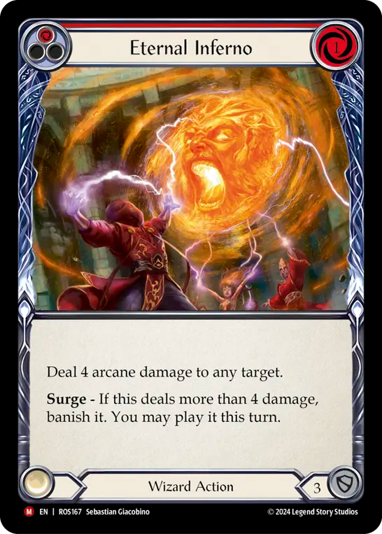 (ROS167) Flesh & Blood TCG Rosetta Single: Eternal Inferno (Regular) Majestic