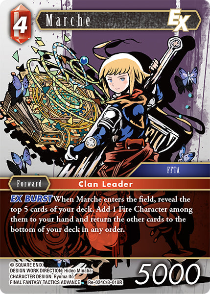 (024) Final Fantasy TCG Legacy Collection Single: Marche (8-018) (V.1) Holo Common