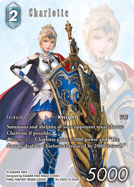 (042) Final Fantasy TCG Legacy Collection Single: Charlotte (13-023) (V.2) Holo Common