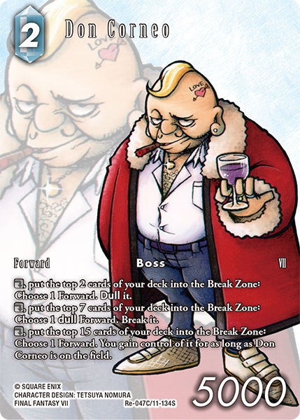 (047) Final Fantasy TCG Legacy Collection Single: Don Corneo (11-134) (V.2) Holo Common