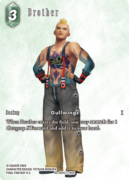 (061) Final Fantasy TCG Legacy Collection Single: Brother (1-197) (V.2) Holo Common