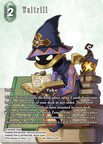 (064) Final Fantasy TCG Legacy Collection Single: Waltrill (8-047) (V.2) Holo Common