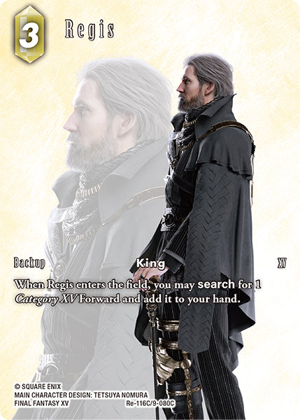 (116) Final Fantasy TCG Legacy Collection Single: Regis (9-080) (V.2) Common