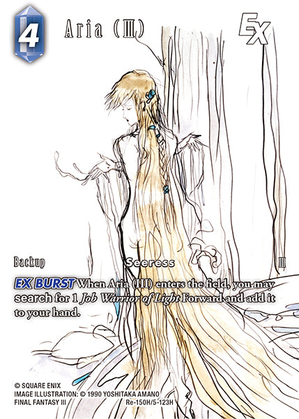 (150) Final Fantasy TCG Legacy Collection Single: Aria (III) (5-123) (V.2) Holo Hero