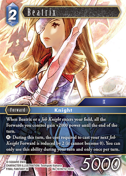 (161) Final Fantasy TCG Legacy Collection Single: Beatrix (12-103) (V.1) Hero