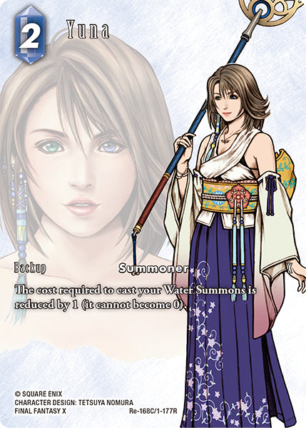 (168) Final Fantasy TCG Legacy Collection Single: Yuna (1-177) (V.2) Holo Common