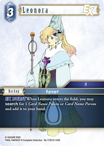 (172) Final Fantasy TCG Legacy Collection Single: Leonora (3-143) (V.1) Common