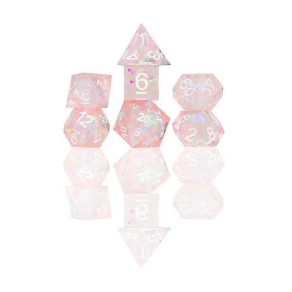 Sharp: Pink Fairy Dice Sets