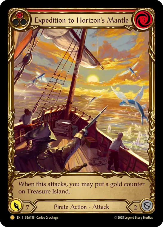 (158) Flesh & Blood TCG High Seas Single: Expedition to Horizon's Mantle (Cold Foil) Common