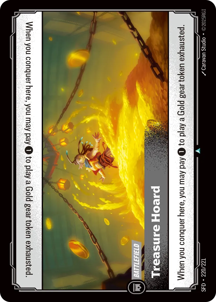 (220/221) Riftbound TCG Spiritforged Single: Treasure Hoard Uncommon