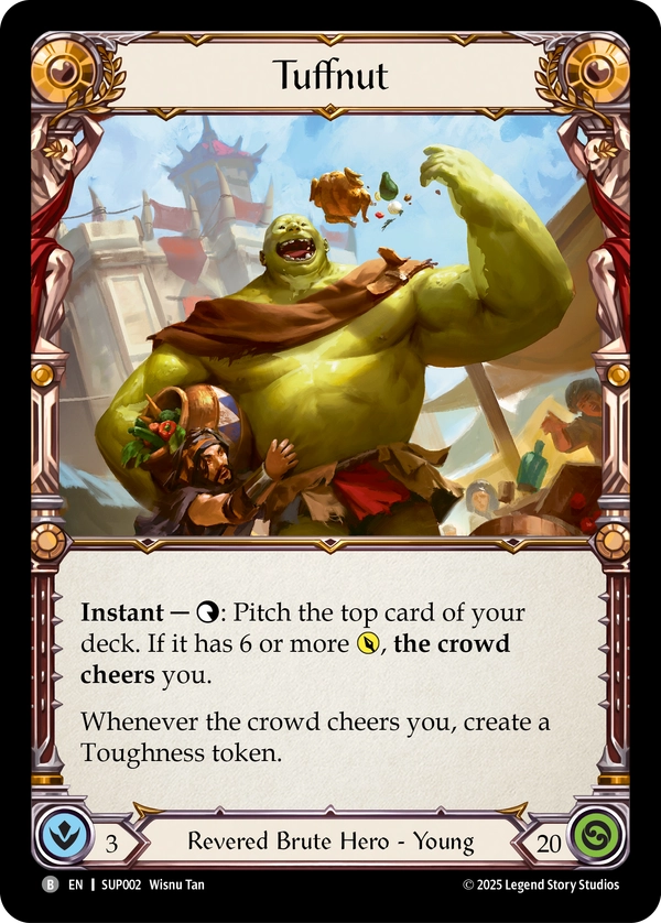 (002) Flesh & Blood TCG Super Slam Single: Tuffnut (Marvel) Marvel