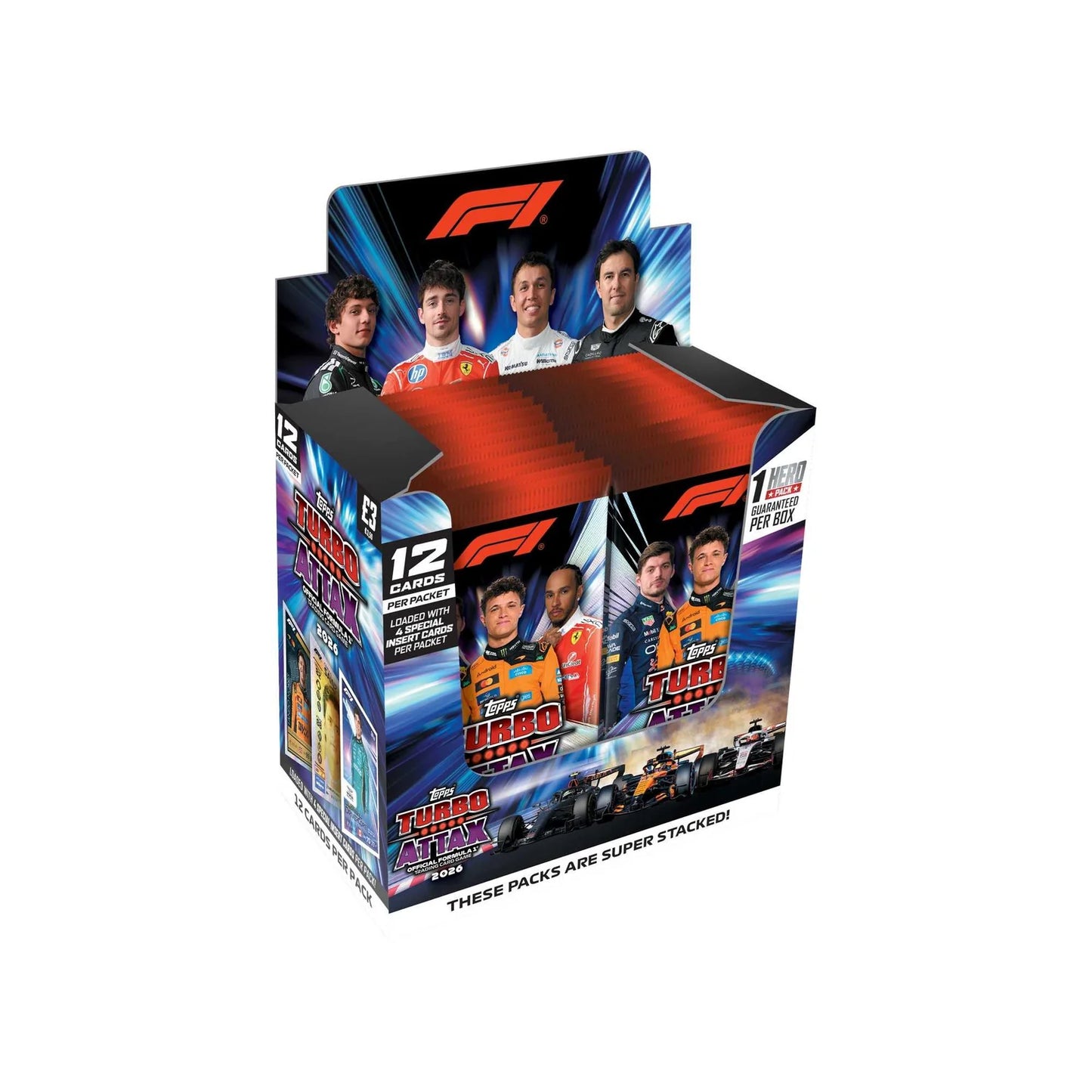 Topps Turbo Attax 2026 Card Packet Booster Box