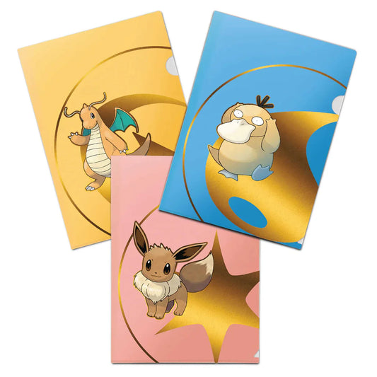 Pokemon: Tournament Folios 3-Pack - Psyduck, Eevee, and Dragonite (Series 2)