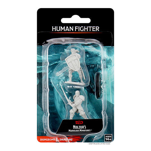 D&D Nolzurs Marvelous Miniatures: Male Human Fighter - Wave 8