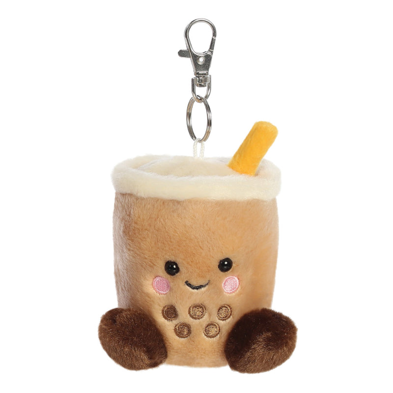Palm Pals: Milky Tea Boba Clip-On (4in)